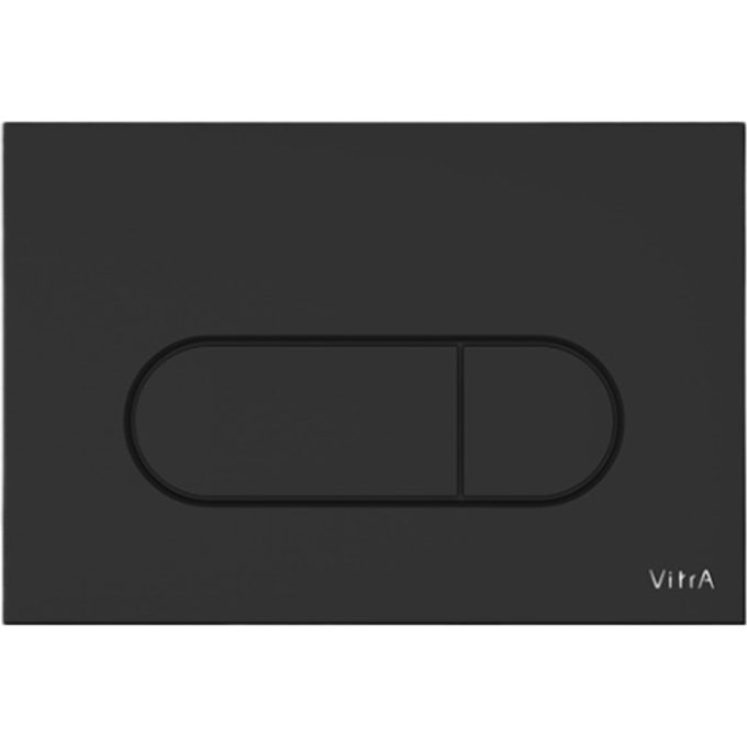 Панель смыва VITRA ROOT ROUND матовый черный 740-2211